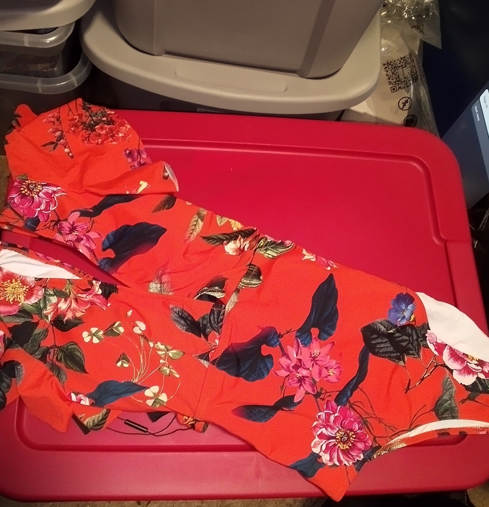 Fashion Nova One Piece Swimsuit Sz S NWT